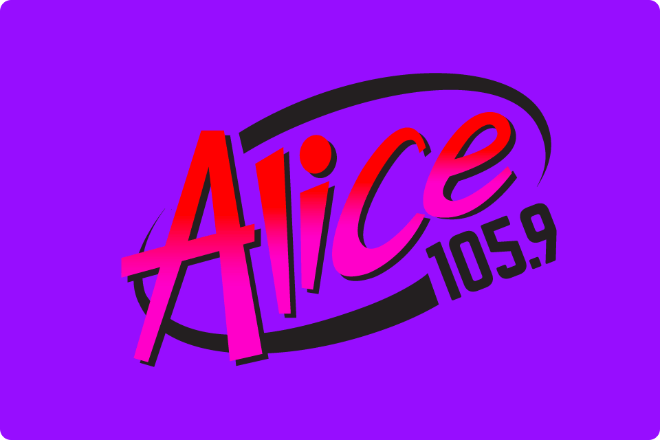 Alice 105.9 radio station logo