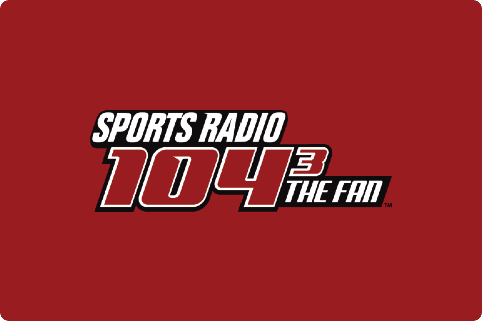 Sports Radio 104.3 the Fan logo