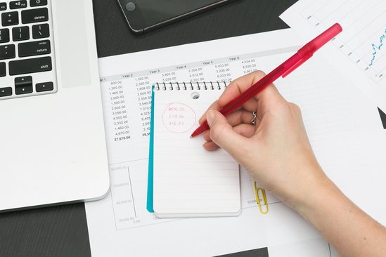Person managing debt