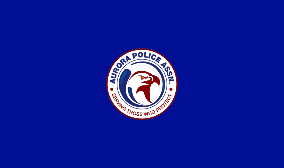 Aurora Police association logo
