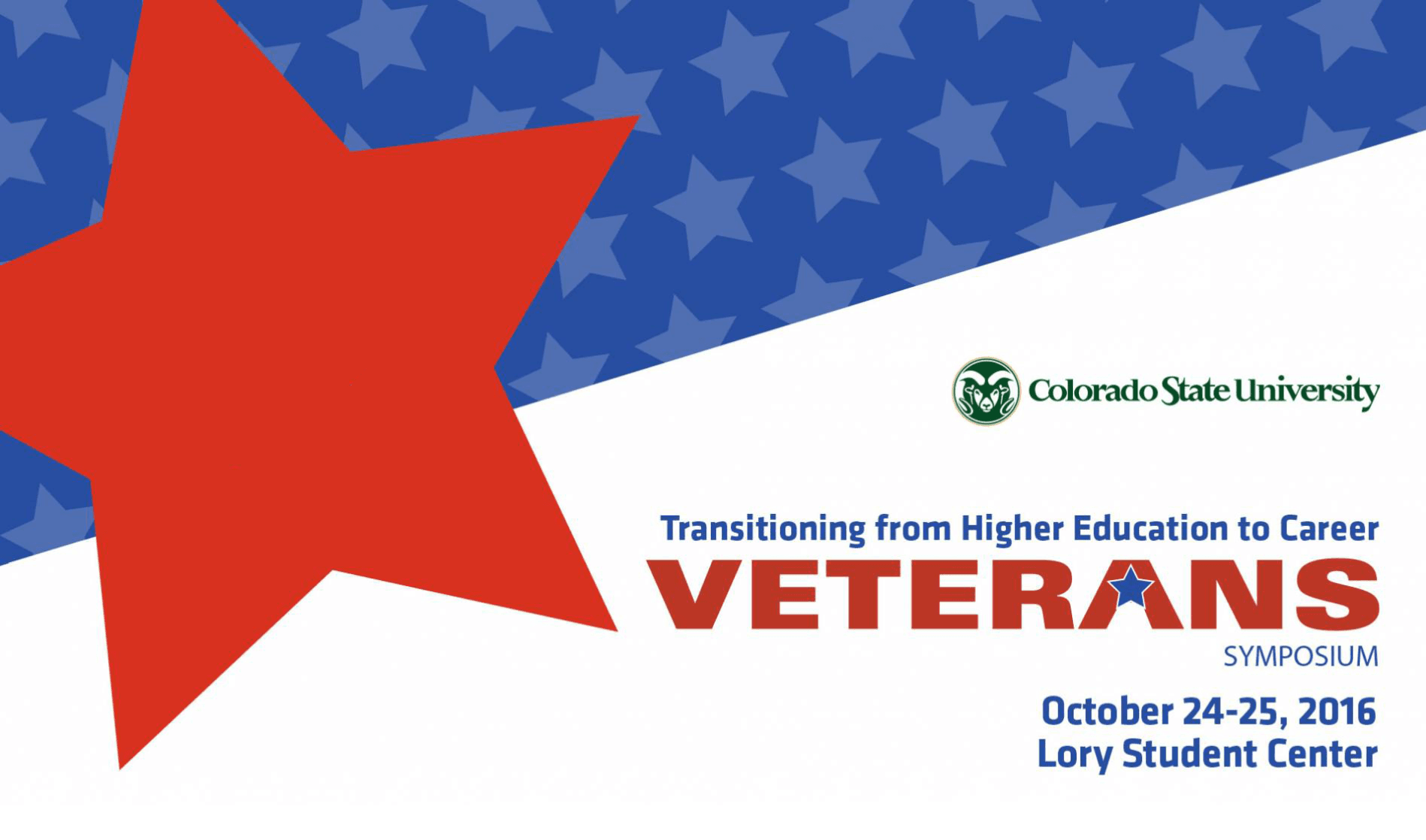 Colorado State University Veterans Symposium logo