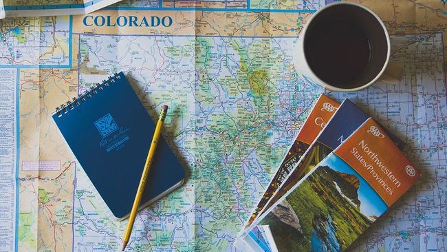 State of Colorado map