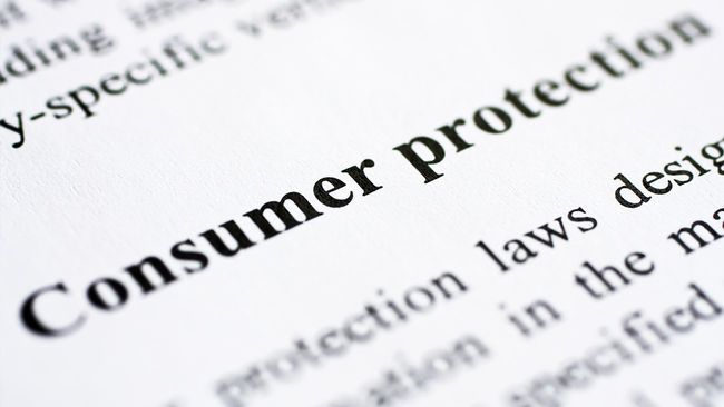 Consumer protection page text