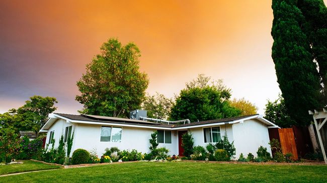 Street view of vacation or investment home